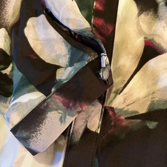 Jennifer Lopez Floral Long Sleeve Blouse | Women’s S - Picture 4 of 5